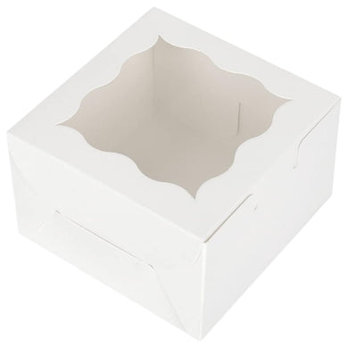 M110 1 Kg White Cake Box | 10*10*5 Inches