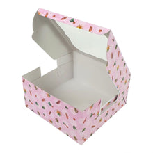 Load image into Gallery viewer, M114 1 Kg Pink Floral Cake Box | 10*10*5 Inches 4
