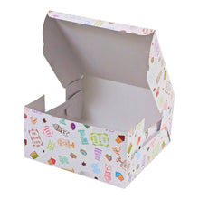 Load image into Gallery viewer, M115 1 Kg Baked with Love White Cake Box | 10*10*5 Inches 4
