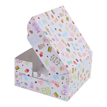 Load image into Gallery viewer, M115 1 Kg Baked with Love White Cake Box | 10*10*5 Inches 5
