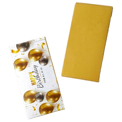 M12 Happy Birthday Golden Bar Box