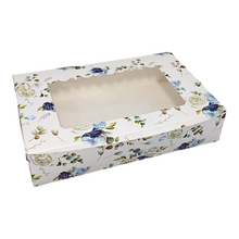 Load image into Gallery viewer, M26 6 Brownie White Floral Box
