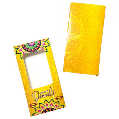 M302 Happy Diwali Yellow Bar Box