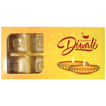 Load image into Gallery viewer, M321 Happy Diwali 8 Cavity Yellow Chocolate Box
