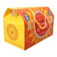 Load image into Gallery viewer, M344 Happy Diwali Orange Delight Hamper Box with Dori
