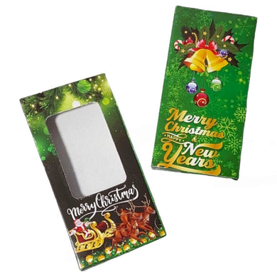 M404 Merry Christmas Green Bar  Box