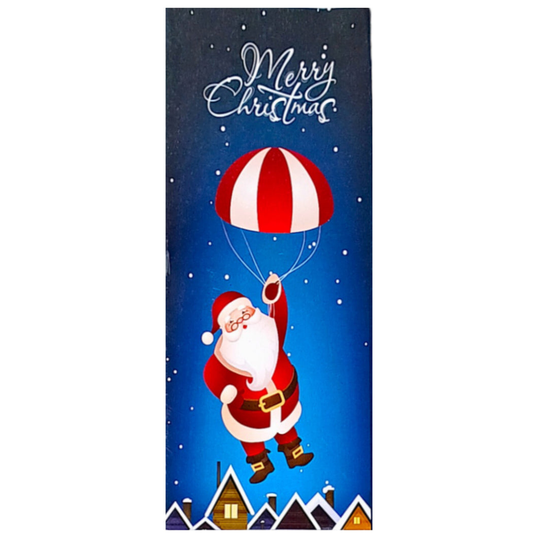 M429 Merry Christmas Blue Multipurpose Sliding Box