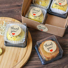Load image into Gallery viewer, M702 Multipurpose Square PVC Box for Single Pastry, Brownie, Donuts 3
