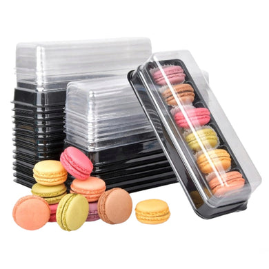 M704 6 Cavity PVC Macaron Box