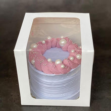 Load image into Gallery viewer, M926 250 g White L Window Cake Box | 5*5*5 inches
