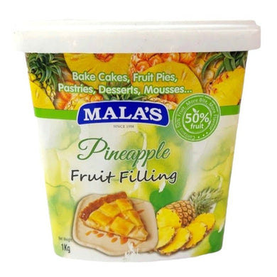 Mala's Pineapple Fruit Filling 1 Kg