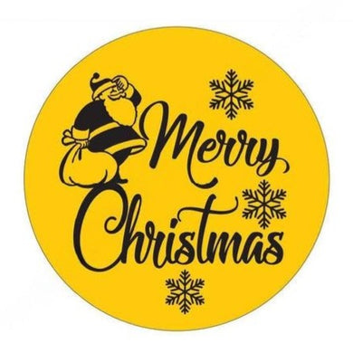 Merry Christmas Acrylic Charm Coin