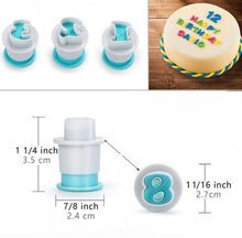 Load image into Gallery viewer, Number Plunger Set 0-9 Pieces 2
