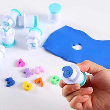 Load image into Gallery viewer, Number Plunger Set 0-9 Pieces 4
