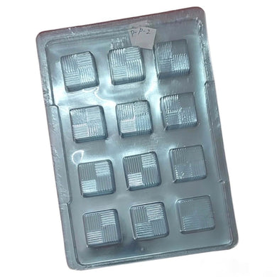 P2 Square PVC Chocolate Mould