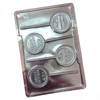 P304 Happy Diwali Lollipop PVC Chocolate Mould