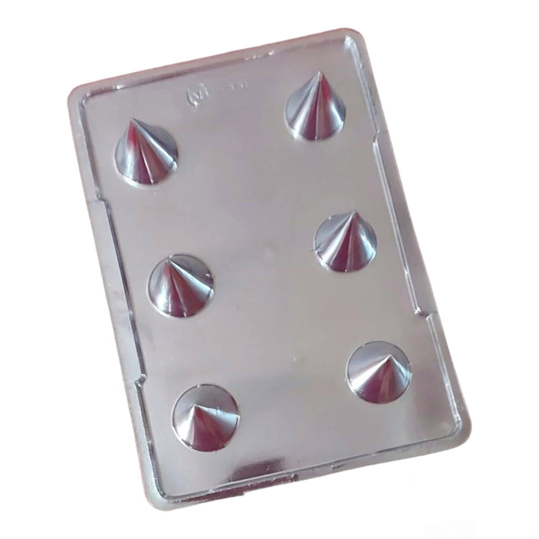 P312 Small Anar | Cone Diwali Cracker PVC Chocolate Mould
