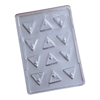 P331 Happy Diwali Triangle PVC Chocolate Mould