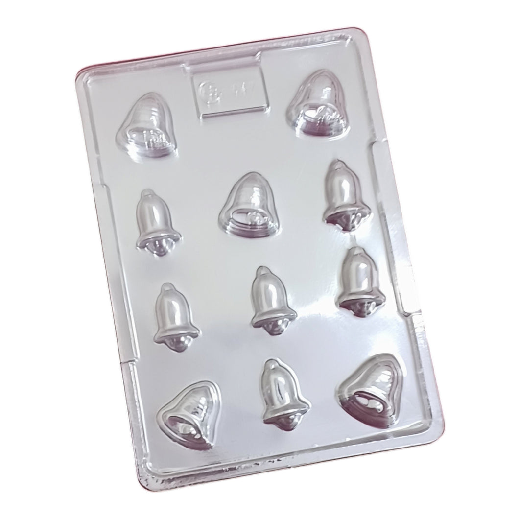 P401 Merry Christmas Bell PVC Chocolate Mould