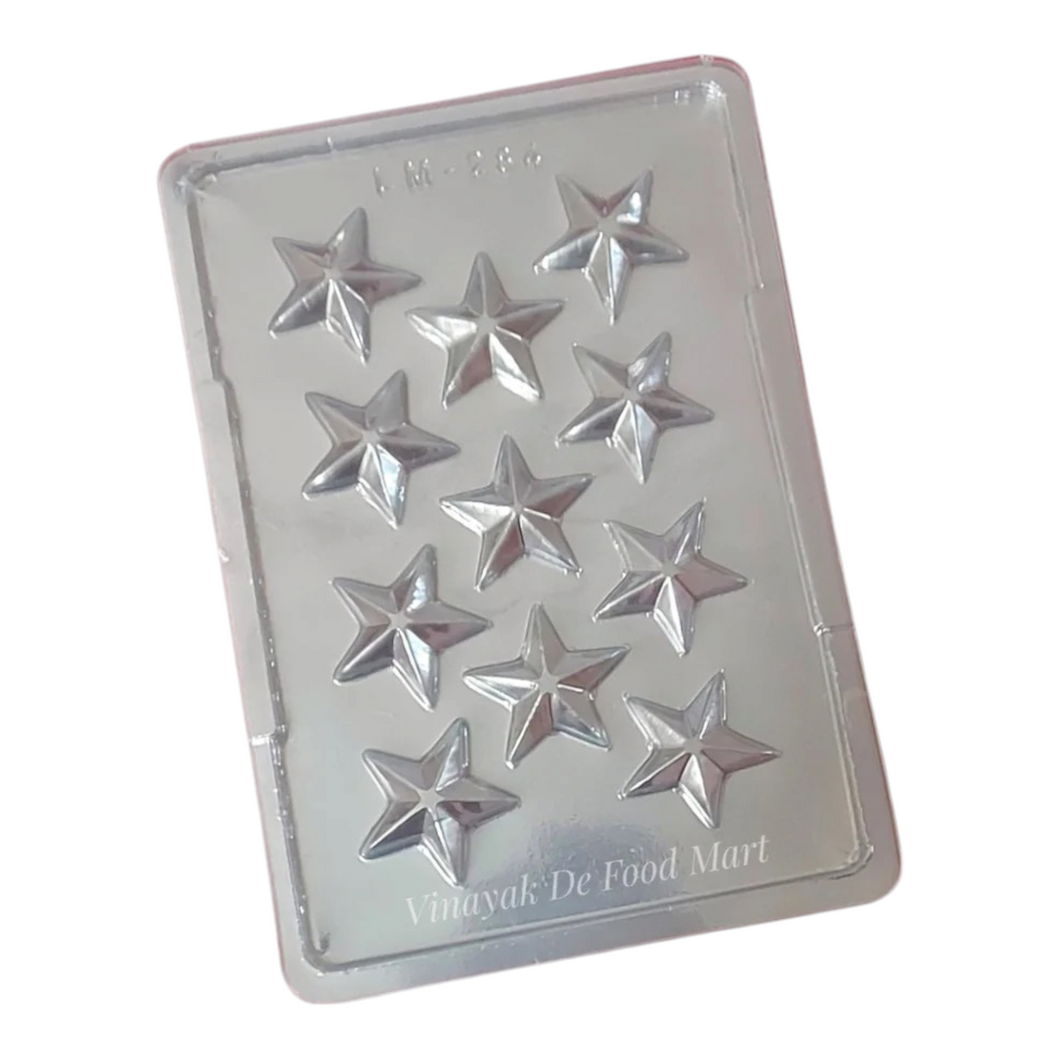 P411 Star Christmas PVC Chocolate Mould