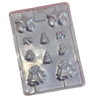 P419 Merry Christmas PVC Chocolate Mould