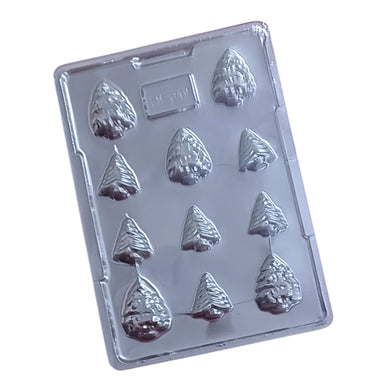 P422 Merry Christmas Mini Tree PVC Chocolate Mould