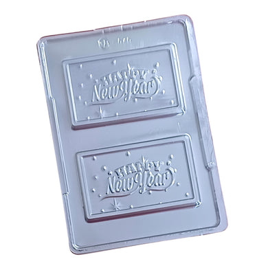 P426 Happy New Year Bar PVC Chocolate Mould