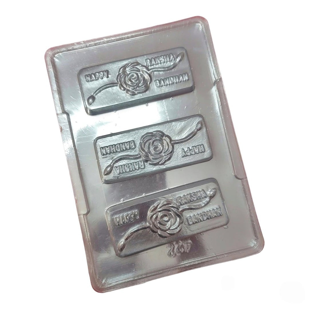 P503 Happy Rakhi PVC Chocolate Mould – Vinayak De Food Mart