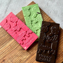 Load image into Gallery viewer, P505 Happy Rakhi Bar PVC Chocolate Mould 3
