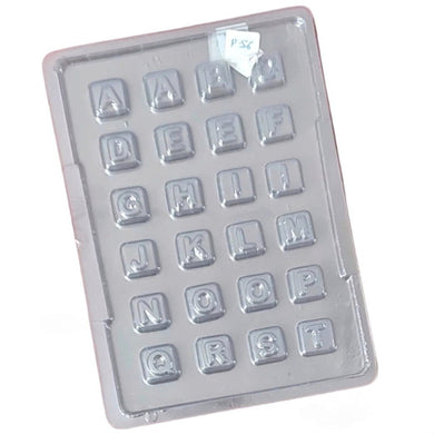 P56-57 Alphabets Message Box PVC Chocolate Moulds | 2 Piece Set
