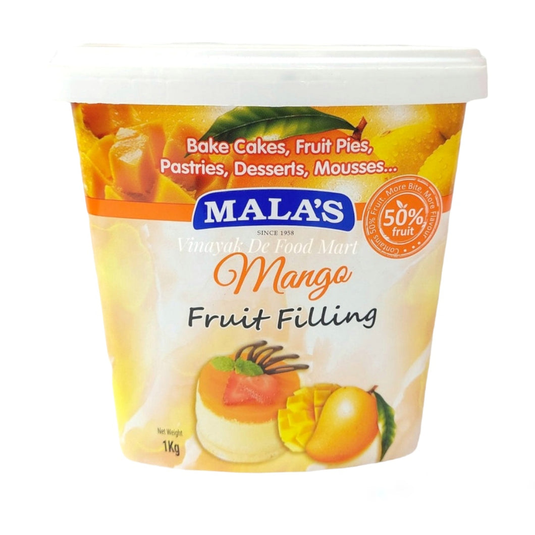 Mango Fruit Filling: Mala's 1 Kg