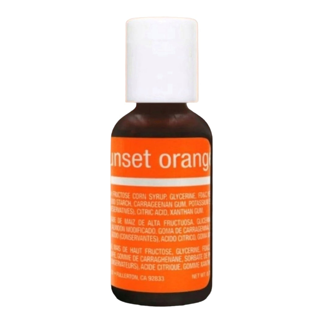 Sunset Orange Chefmaster Gel Color 20 g