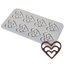 Load image into Gallery viewer, Z11 Heart Silicone Garnish Sheet
