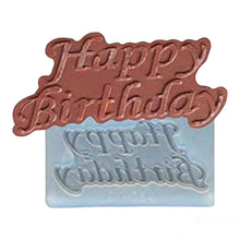 Load image into Gallery viewer, Z10 Happy Birthday Silicone Garnish Sheet

