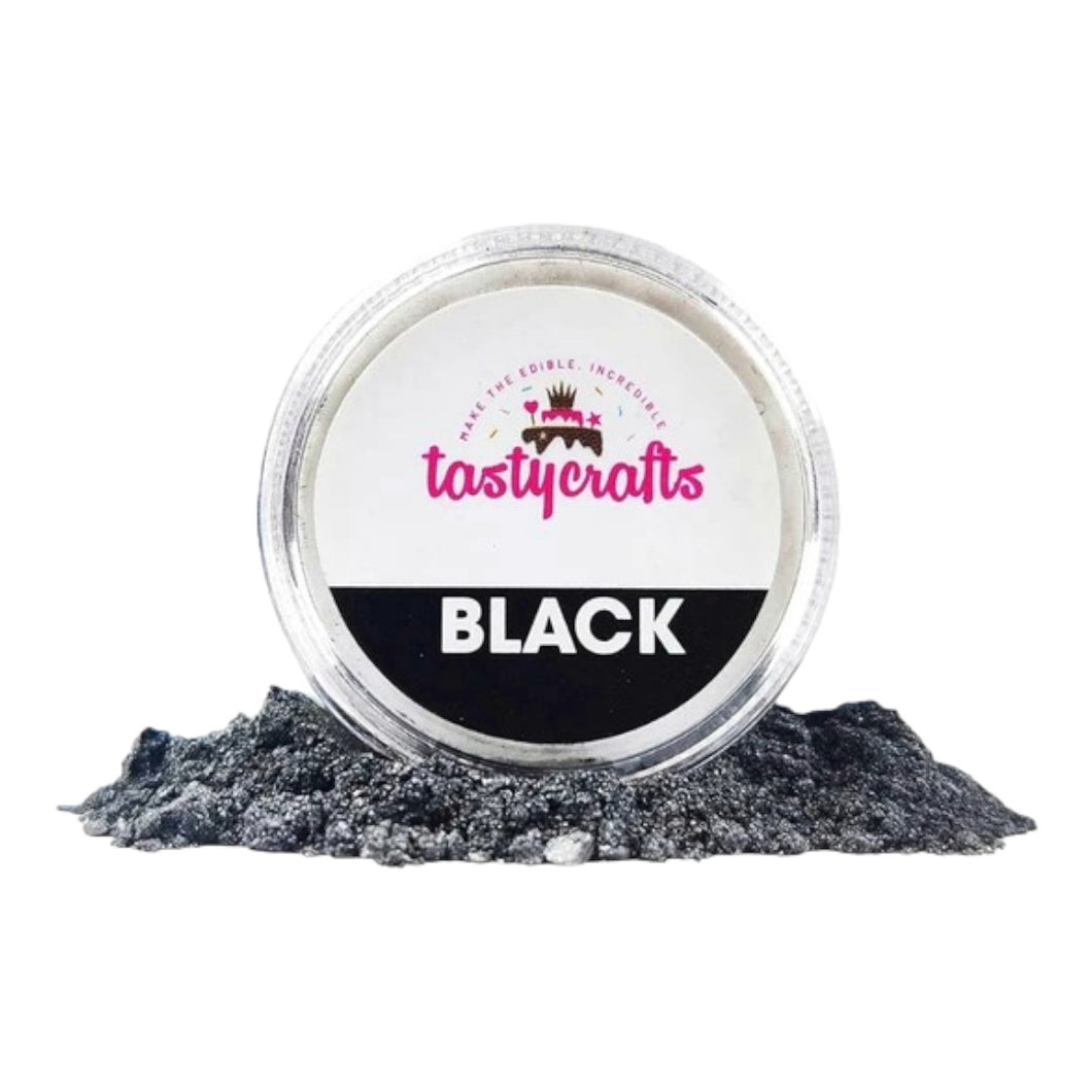 Black Tastycraft Edible Lustre Dust