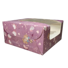 Load image into Gallery viewer, M617 4 Cupcake Purple Heart Box

