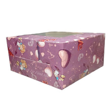 Load image into Gallery viewer, M617 4 Cupcake Purple Heart Box
