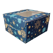 Load image into Gallery viewer, M401 Single brownie Blue Christmas Box
