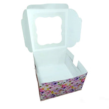 Load image into Gallery viewer, M116 Beautiful Floral Half Kg Cake Box 8*8*5 inches
