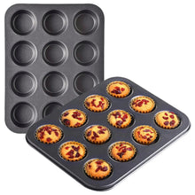 Load image into Gallery viewer, Muffin Tray 12 in One
