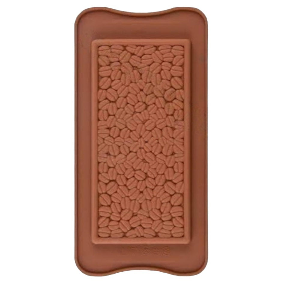 S67 Coffee Bean Bar Silicone Chocolate Mould