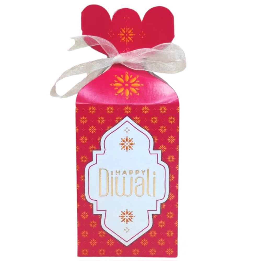 M340 Pink Happy Diwali Multipurpose Candy Box
