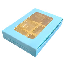 Load image into Gallery viewer, M38 6 Cavity Blue Chocolate Box
