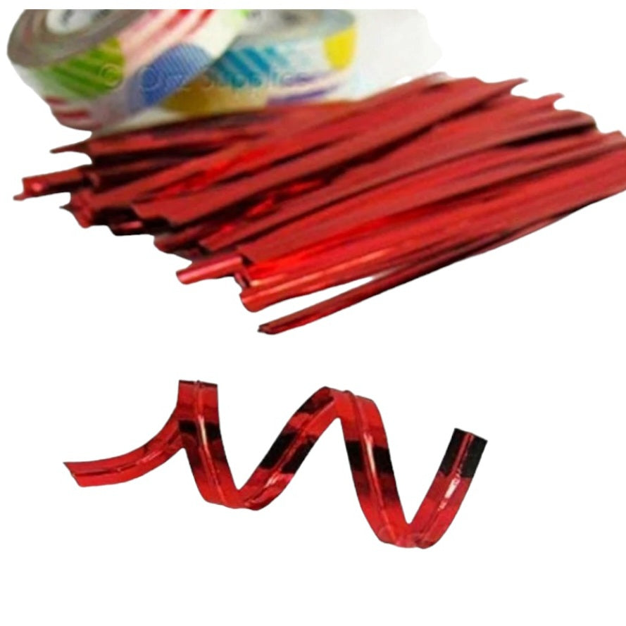 Red Twist Tie 400 Pieces Pack