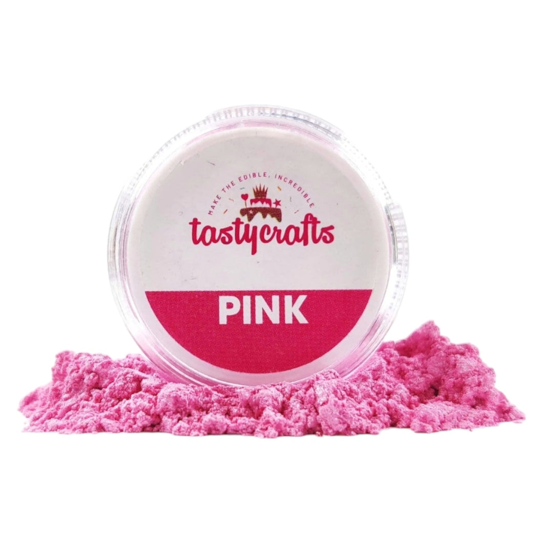 Pink Tastycraft Edible Lustre Dust