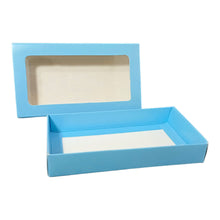 Load image into Gallery viewer, M908 Blue Large Sliding Chocolate Bar Box
