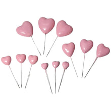 Load image into Gallery viewer, Pink Faux Heart 12 Piece Set 2
