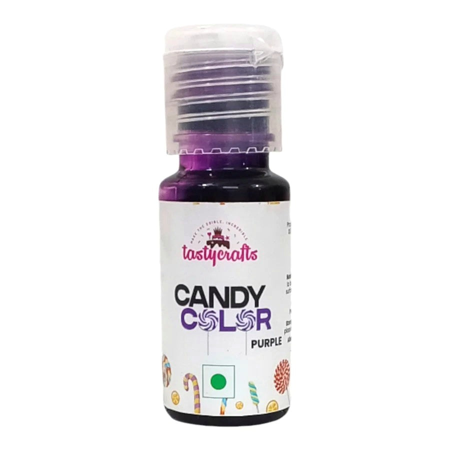 Purple Candy Color Tastycrafts 20 Ml | Oil Based Gel Color for Chocolates