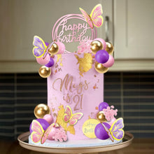 Load image into Gallery viewer, Purple Faux Ball 12 Piece Set
