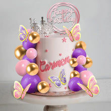 Load image into Gallery viewer, Purple Faux Ball 12 Piece Set 2
